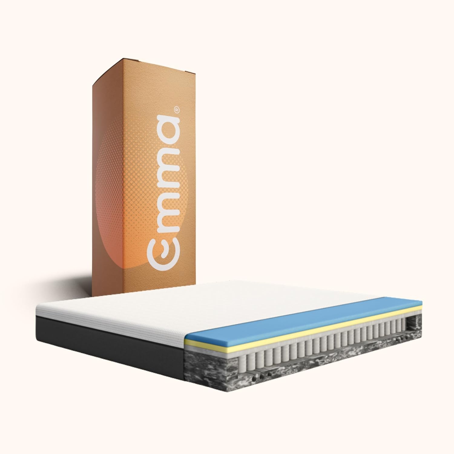 Emma Hybride II - matelas hybride ressorts ensachés